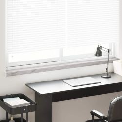 vidaXL Logu palodze Marmora teksts -enure 160 x 10 x 4,5 cm PVC