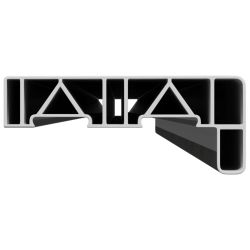 vidaXL Logu palodze Marmora teksts -enure 120 x 15 x 4,5 cm PVC