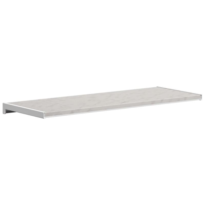 vidaXL Logu palodze Marmora teksts -enure 100 x 35 x 4,5 cm PVC