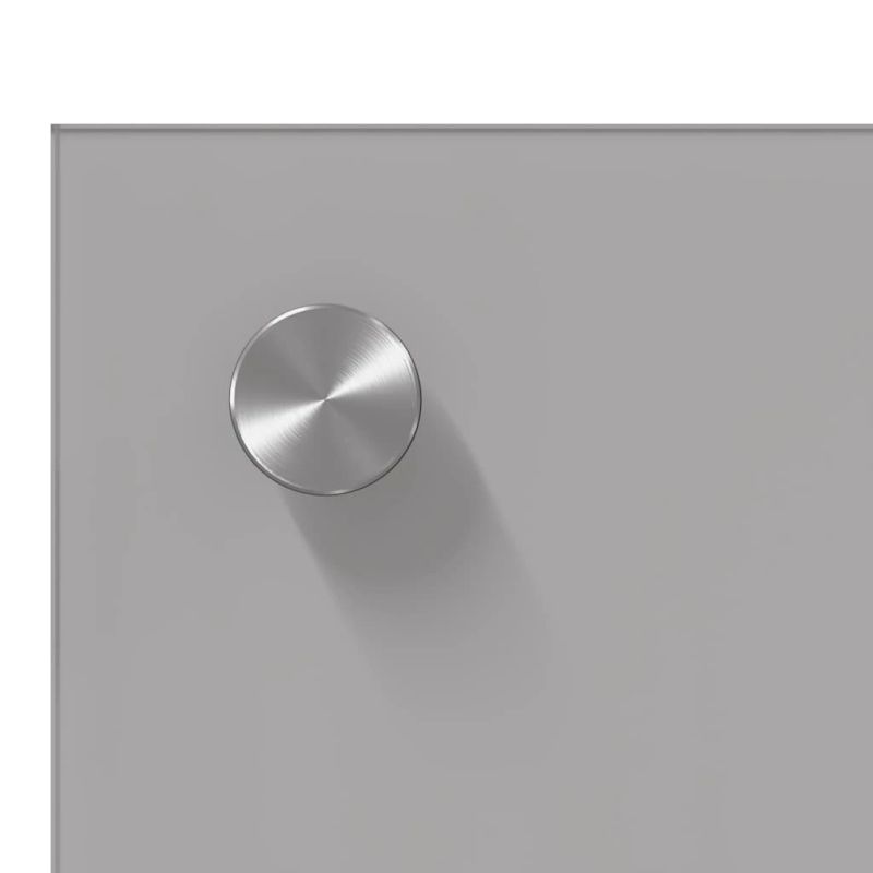 vidaXL Virtuves aizsargpanelis 2 pcs Gaiši pelēks 80 x 60 cm