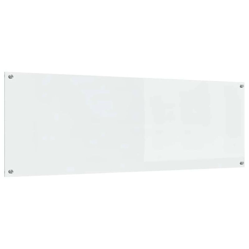 vidaXL Virtuves aizsargpanelis 2 pcs Caurspīdīgs 120 x 40 cm