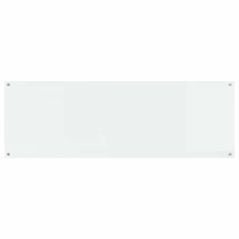vidaXL Virtuves aizsargpanelis 2 pcs Caurspīdīgs 120 x 40 cm