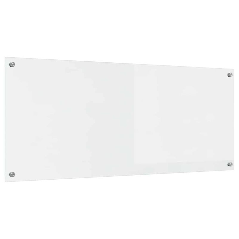 vidaXL Virtuves aizsargpanelis 2 pcs Caurspīdīgs 120 x 50 cm
