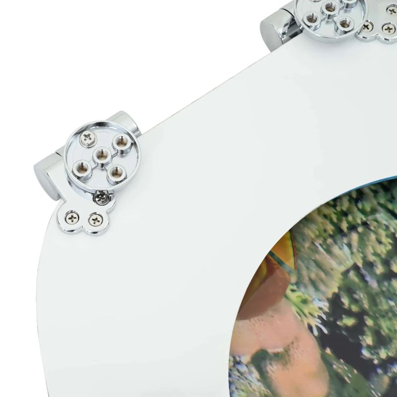 vidaXL Tualetes sēdeklis 2 pcs Dziļi jūras zils 44 x 38 cm MDF plāksne