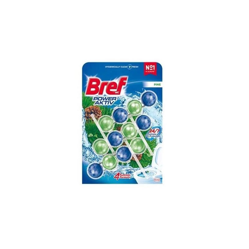 Wc tīrītājs atsvaidzināt bref pine 3x50g