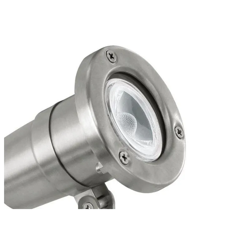 Savienojams āra apgaismojums Eglo Nema, 5W, GU10, IP54, nerūsējoša tērauda krās., 11 cm x 24 cm