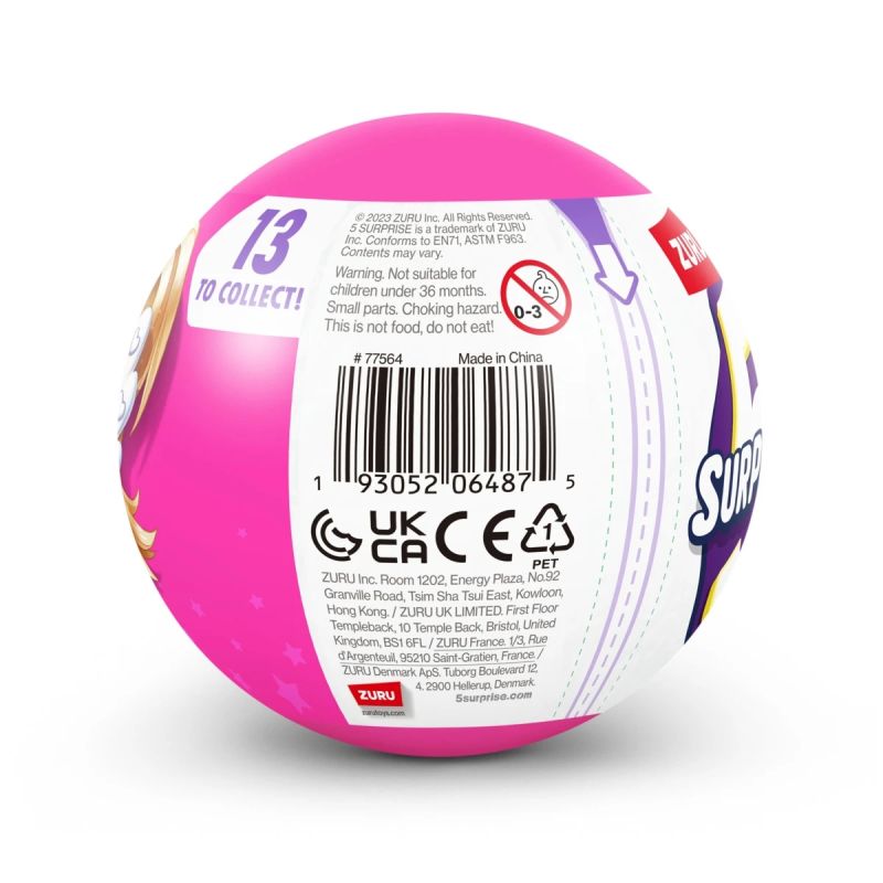 Komplekts min.rot.5 surprise 77564