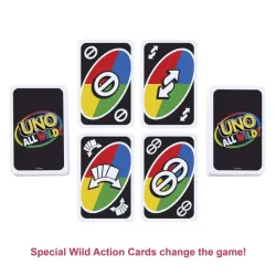 Карточные игрa Уно Mattel Games All Wild HHL33, EN