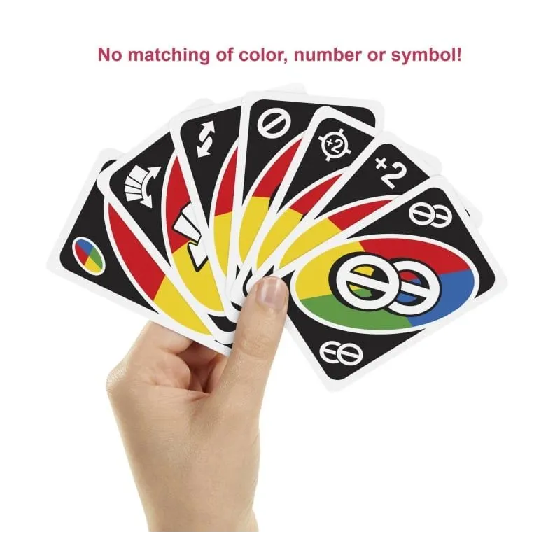 Uno kāršu spēle Mattel Games All Wild HHL33, EN