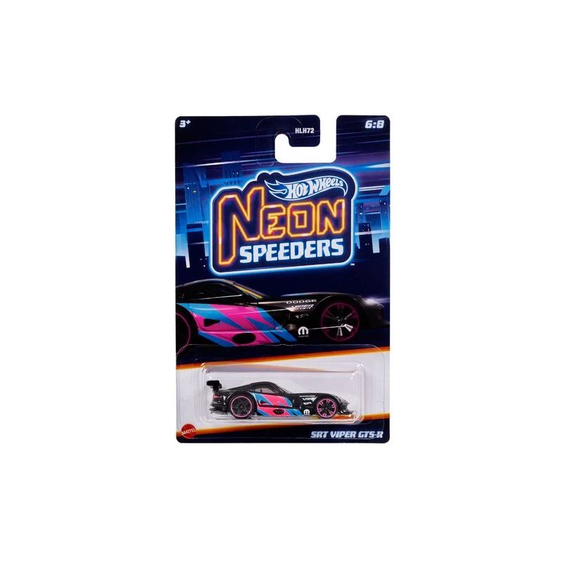 Rotaļl mašīn hw neona sacīkšu dalībnieki