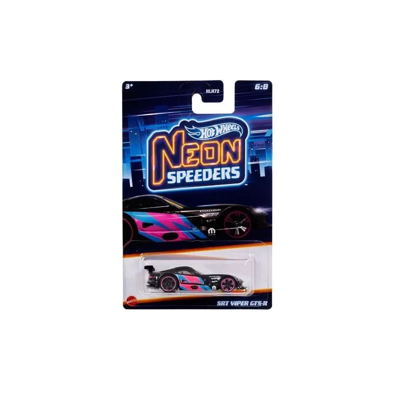 Rotaļlieta automašīna Mattel Hot Wheels Neon speeders, ,krāsa-dizains tiek izvēlēts nejauši,