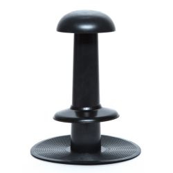 Skurstenis ventilācijas d75 melns