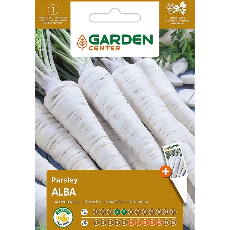 Sēklas Garden Center pētersīļi Alba, 2 g