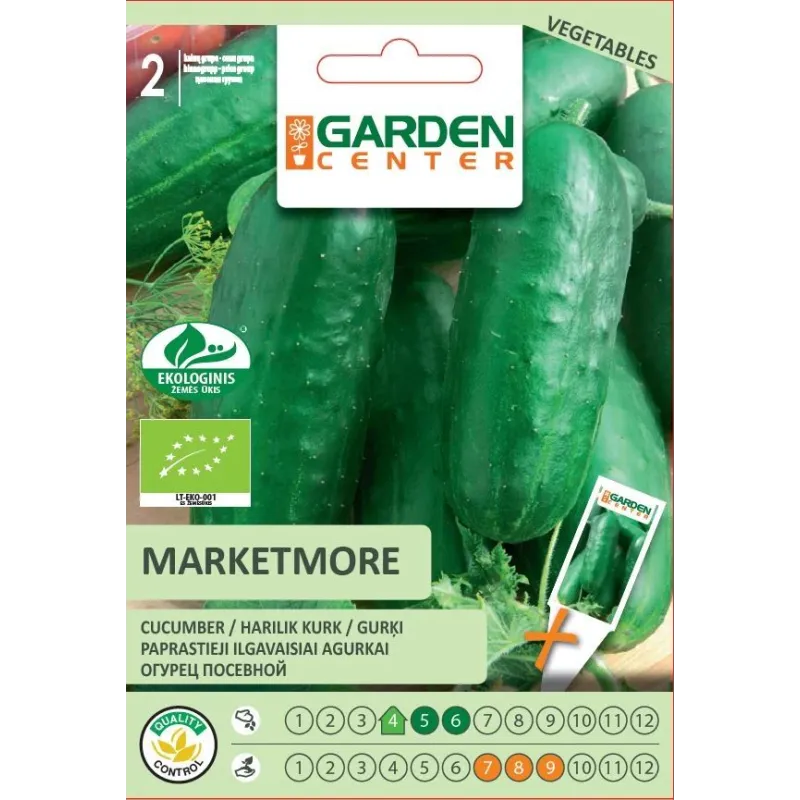 Sēklas Garden Center, gurķi Marketmore, 1 g