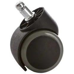 Ratas Haushalt BP601, DIA 5 cm, must v., 5 tk