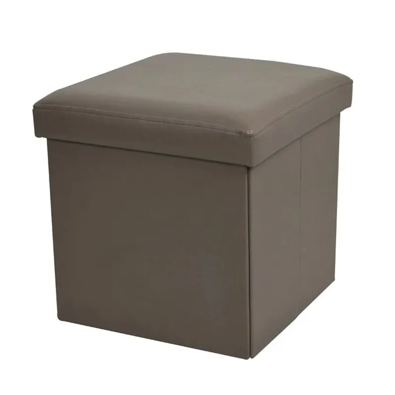 Pufs Domoletti XYF1368B, brūna krās., 38 cm x 38 cm x 38 cm