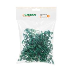 Кольца для крепления растений Garden Center, 26 см, пластик, зеленый цв., 50 шт.