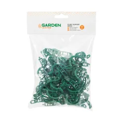 Augalų tvirtinimo žiedai Garden Center, 26 cm, plastikas, žalia sp., 50 vnt.
