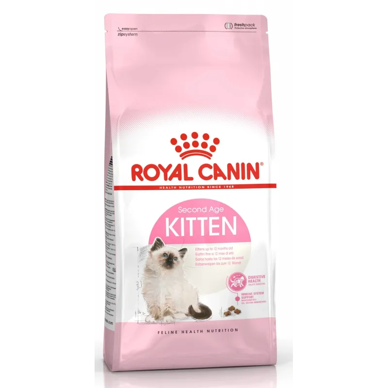 Sausā kaķu barība Royal Canin FHN Kitten, vistas gaļa, 2 kg