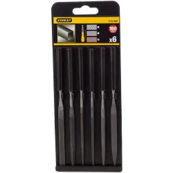 Dildžių rinkinys Stanley 0-22-500, pusiau apvali, 150 mm, metalas