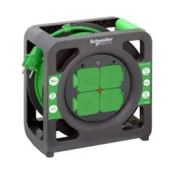 Ilgintuvas su rite Schneider Electric, IP44, 3 x 1,5 mm², 15 m, IP44, 4 lizdų