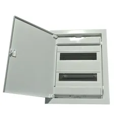 Moduļu panelis ETI 24+4 mod. ECG28, zemapmetuma, IP40, balta krās.