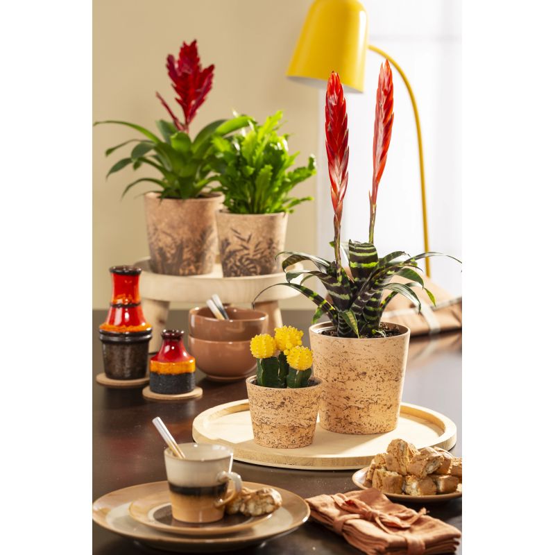 Vāze keramikas 778-14 cork jungle d14