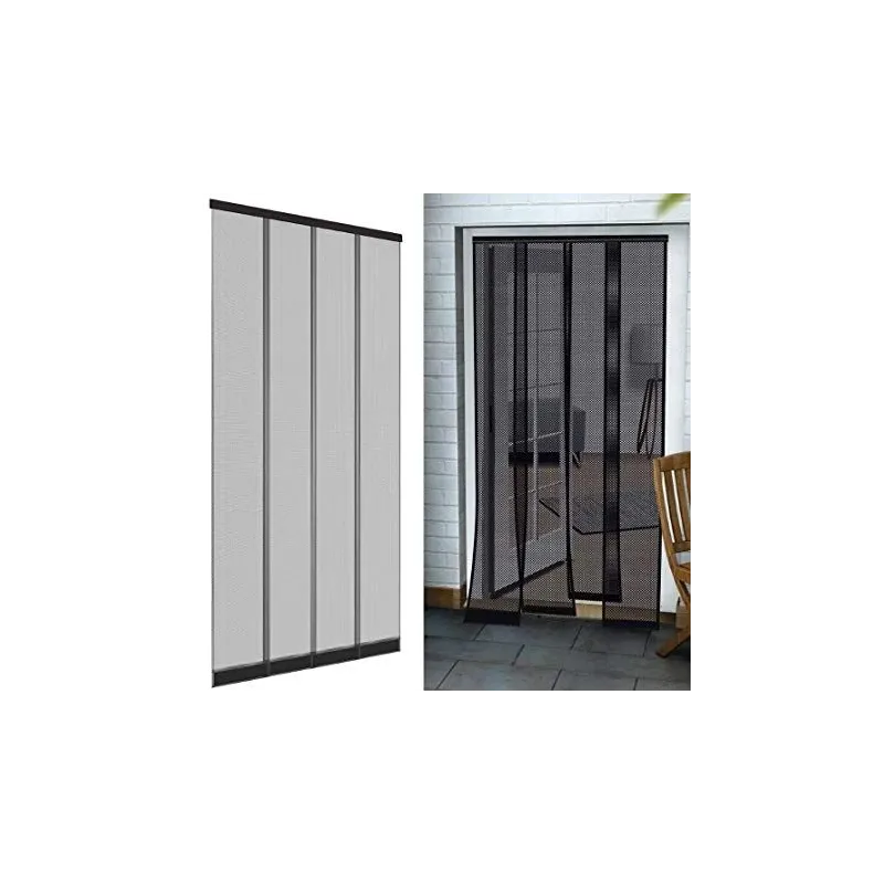 Moskītu tīkls Schellenberg Door 50629, antracīta-melna, 100 cm x 220 cm