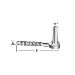 Kronšteins durvīm-eņģēm Hinge Holder, 11 cm