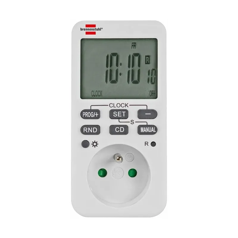 Iknedēļas taimeris Brennenstuhl, elektronisks 1506320, 16 A