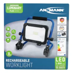 Prožektors lādējams ansmann led 20w ip54