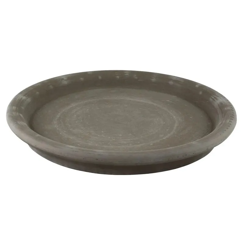 Puķu poda šķīvis Domoletti, brūna krās.-pelēka krās., 20 cm