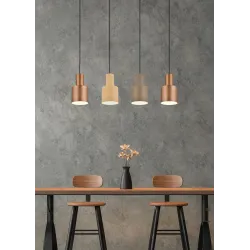 Светильник навесной Trio Agudo 319400417, E27, 4 x 40 Вт