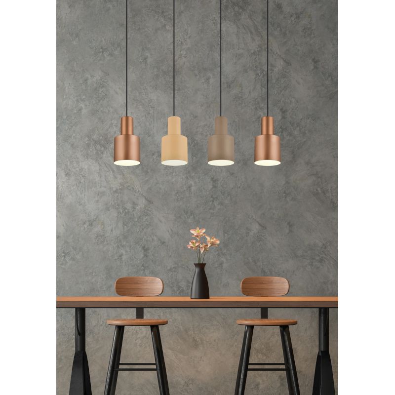 Lampa griestu agudo 4xe27 daudzkrāsu