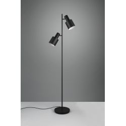 Stāvlampa trio agudo 2xe27 melna