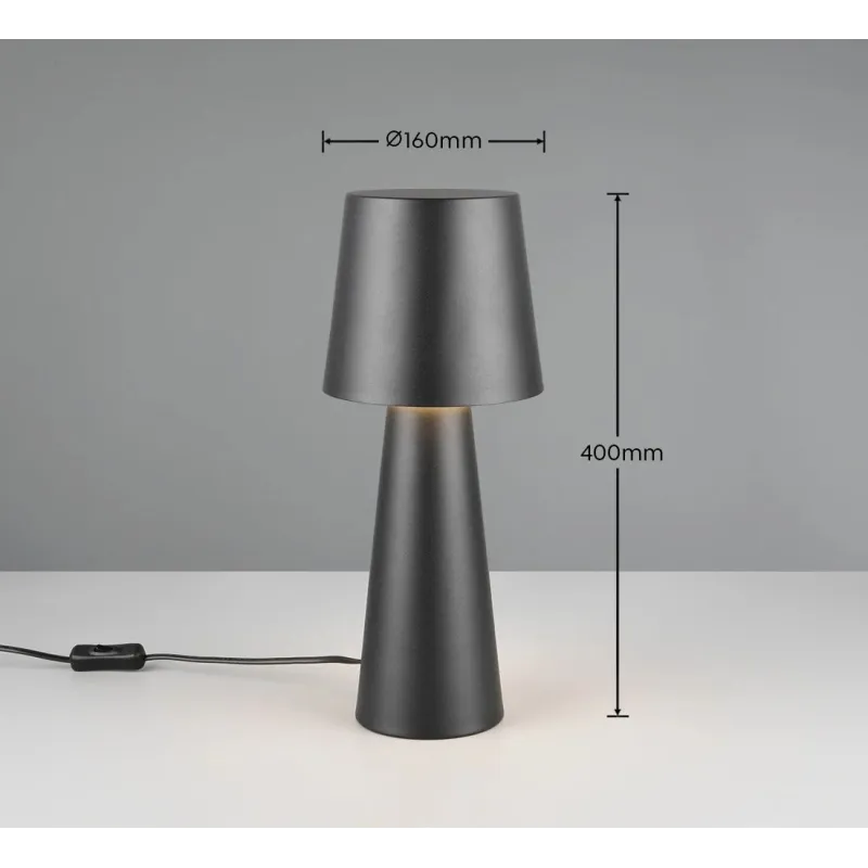 Stalinis šviestuvas Trio Nubian 562900132, E27, 25W