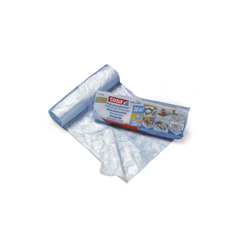 Plēve remonta,36m2,plāna,zila,caurspīd.