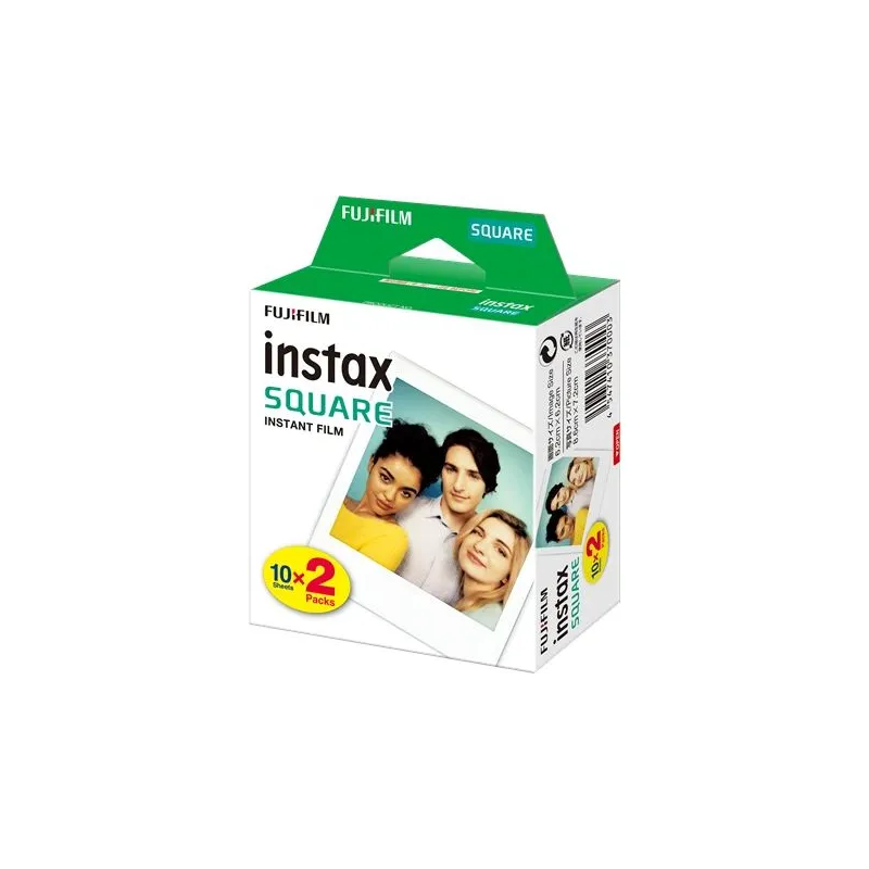 Fotopapīrs instax square glossy 2x10