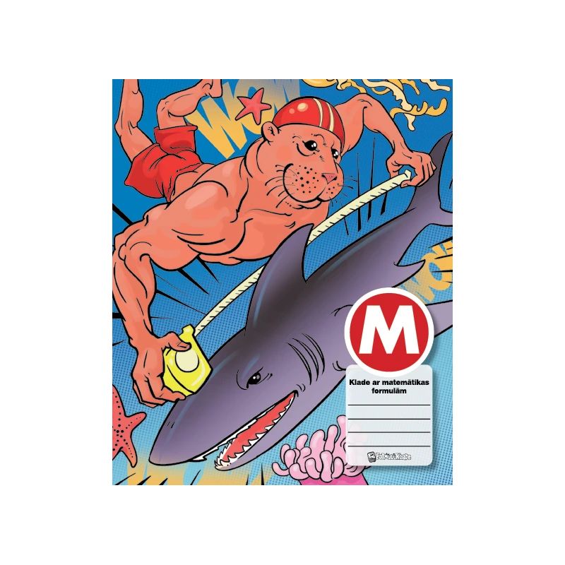 Matemātikas formulu klade, b5, 36 lapasp