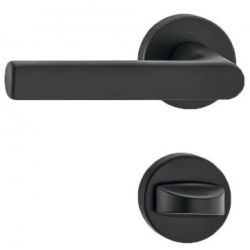 Wc slēdz. kompl. rokturi un aizgr.melns