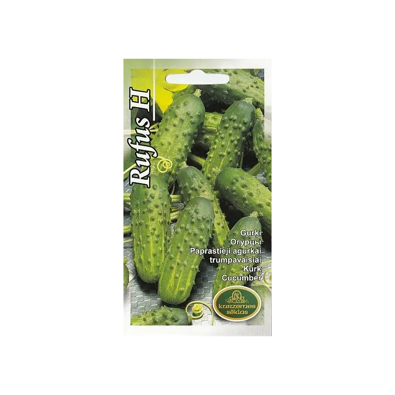 Sēklas Kurzemes sēklas, gurķi Rufus H, 1 g