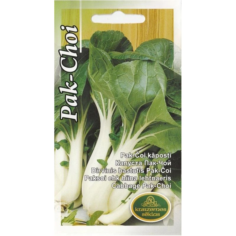 Sēklas kāposti pak-choi