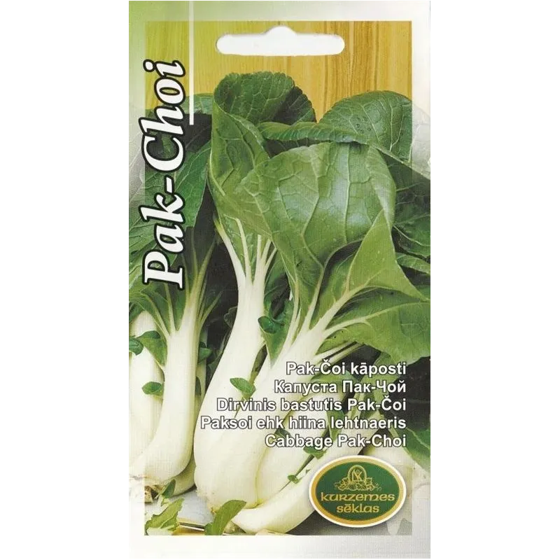 Sēklas Kurzemes sēklas, kāposti PAK-CHOI Seeds, 3 g