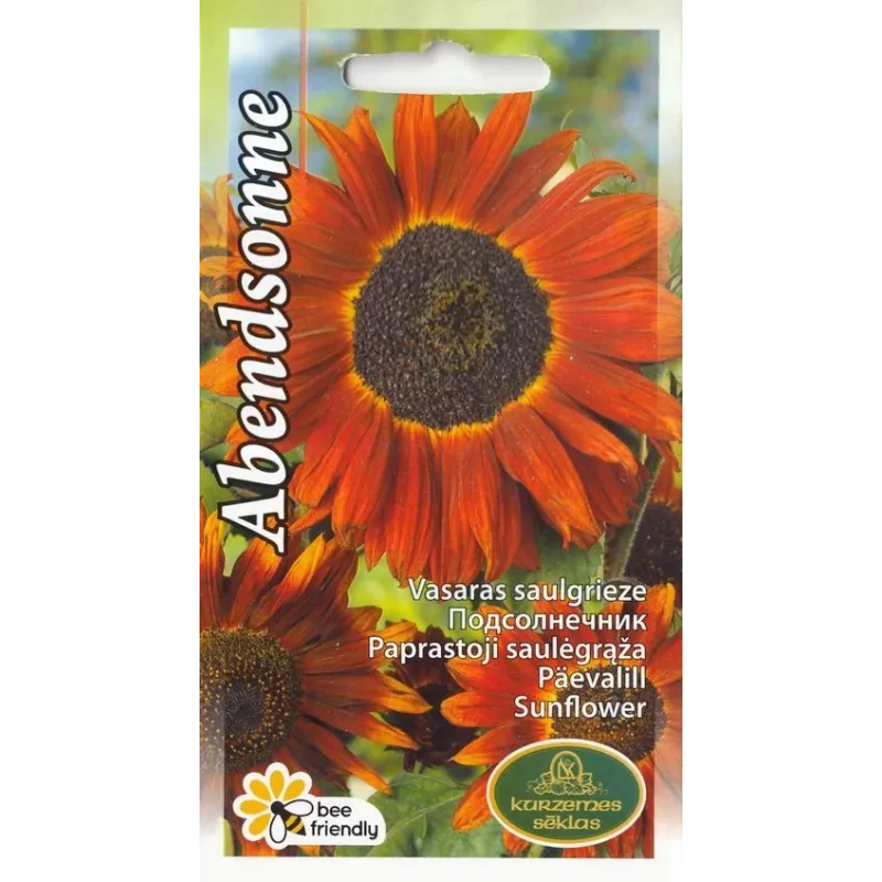 Sēklas Kurzemes sēklas saulespuķes Abendsonne, 1 g