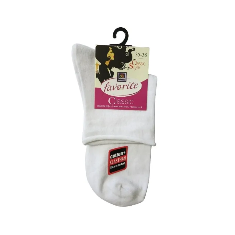 Sieviešu zeķes Favorite Classic 22031, melna krās., 35-38