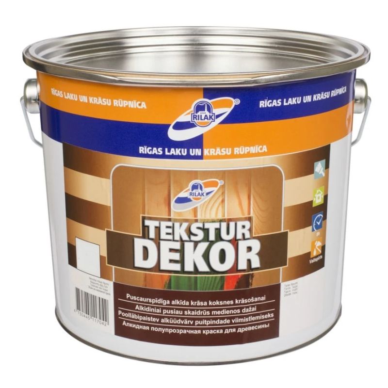 Krāsa teksturdekor gaišbrūna 10l