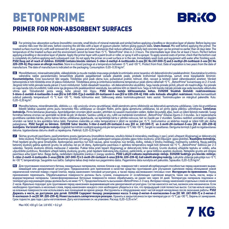 Grunts briko betonprime 7kg