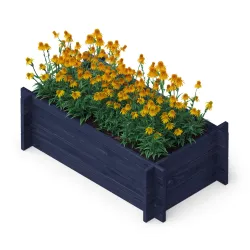 Приподнятая грядка Upyard Multibox Black, 59 см x 29.5 см x 29.5 см