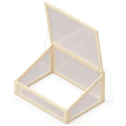 Mini siltumnīca 80x60cm natural