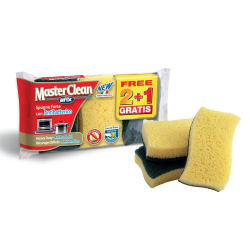 Trauku tīrāmais sūklis MasterClean antibakt.3gb ,10,